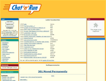 Tablet Screenshot of chatnrun.nl
